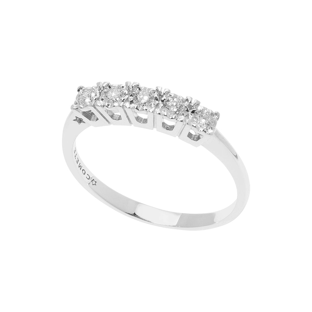 Comete Ring in white gold with Diamonds Moments ANB 2662
