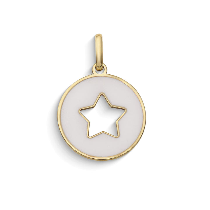 Comete Star Pendant in 375‰ yellow gold KCOB045