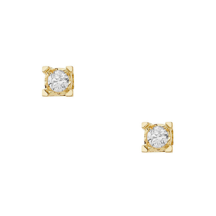 Comete Earrings Diamond light points in Gold and Diamonds ORB1008G