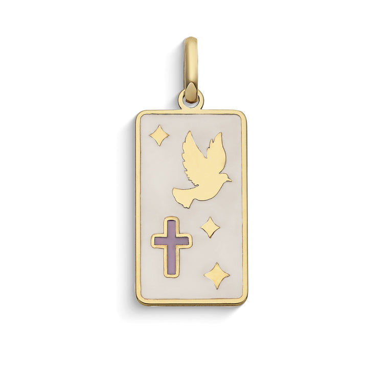 Comets Hope Pendant in 375‰ yellow gold KCOB025