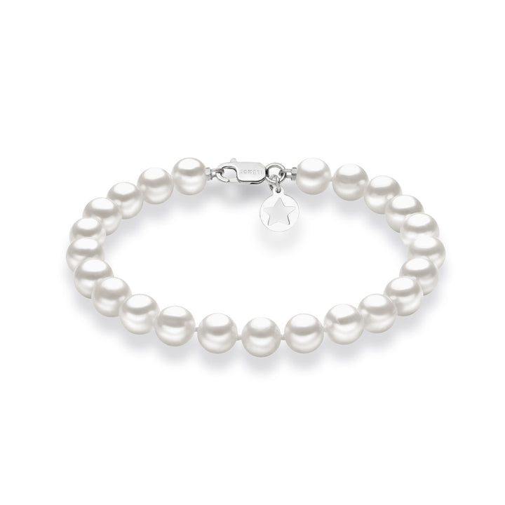 Comete Aquadolce Pearl Strand Bracelet in Gold BRQ111