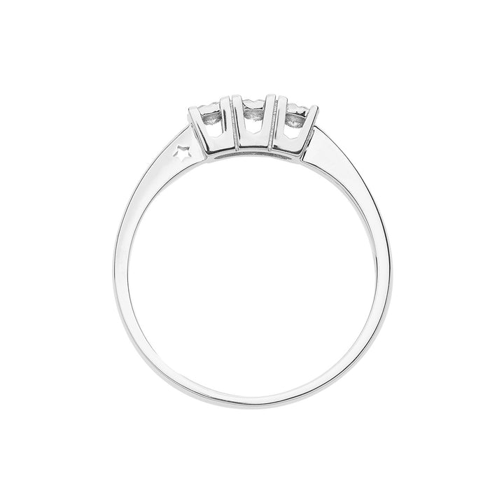 Comete Trilogy Ring in Gold and Diamonds ANB2644
