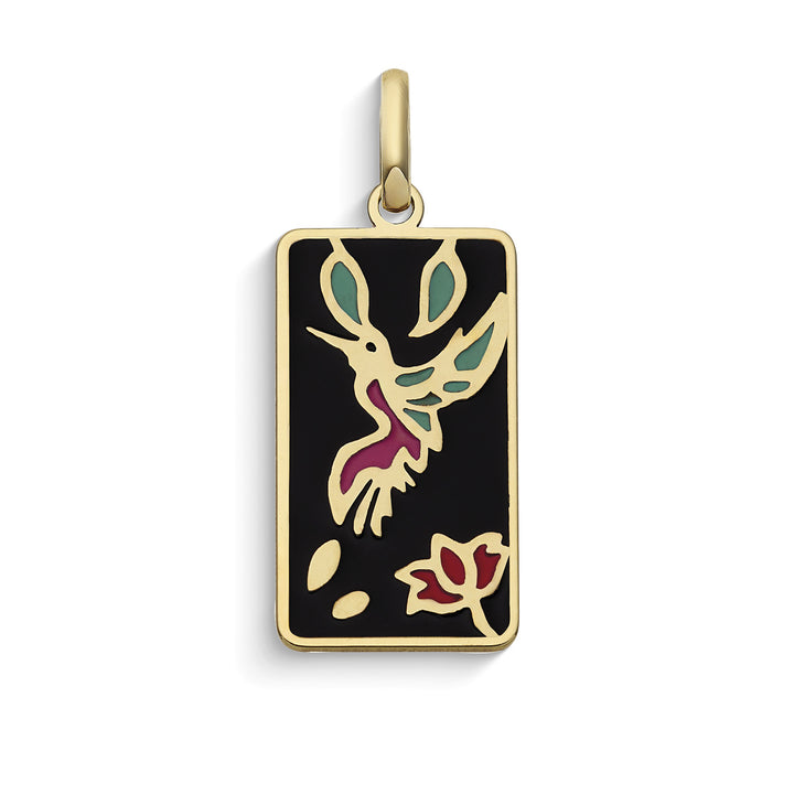 Comete Resilience Pendant in 375‰ yellow gold KCOB023