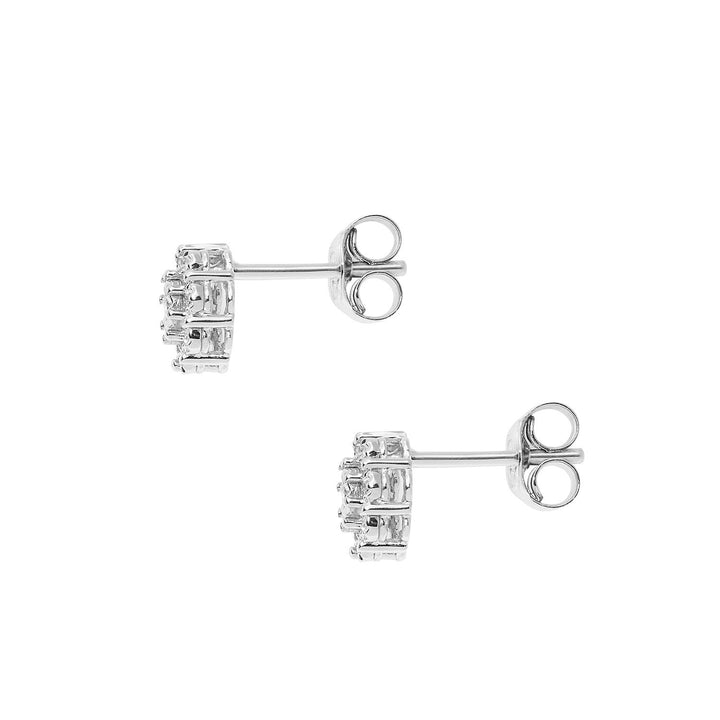 Comete Earrings in White Gold and Diamonds Moments ORB1077