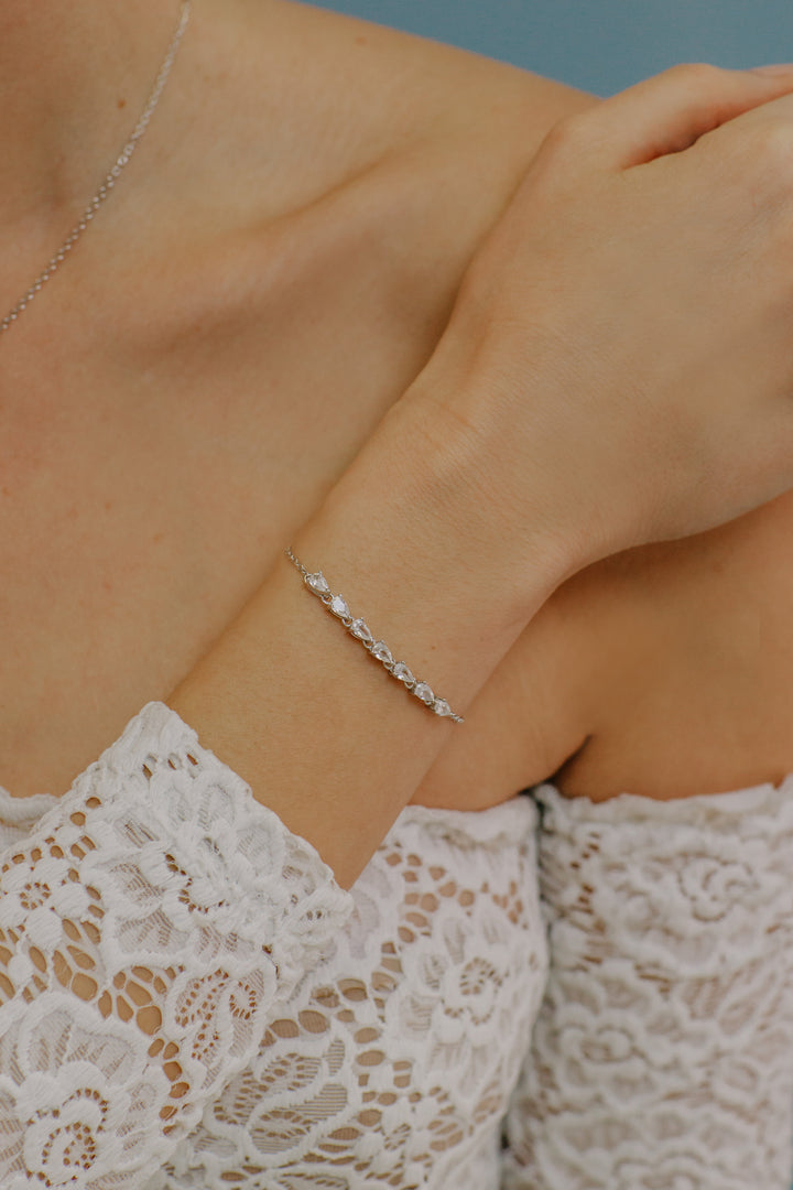 Comete Tennis Drops Bracelet BRA232
