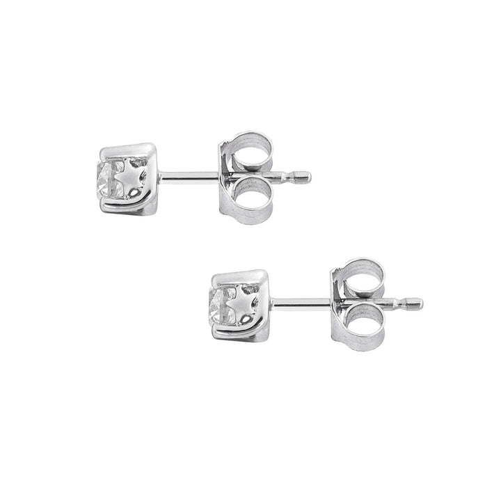 Comete Earrings in 750‰ Gold and White Diamond ORB1142