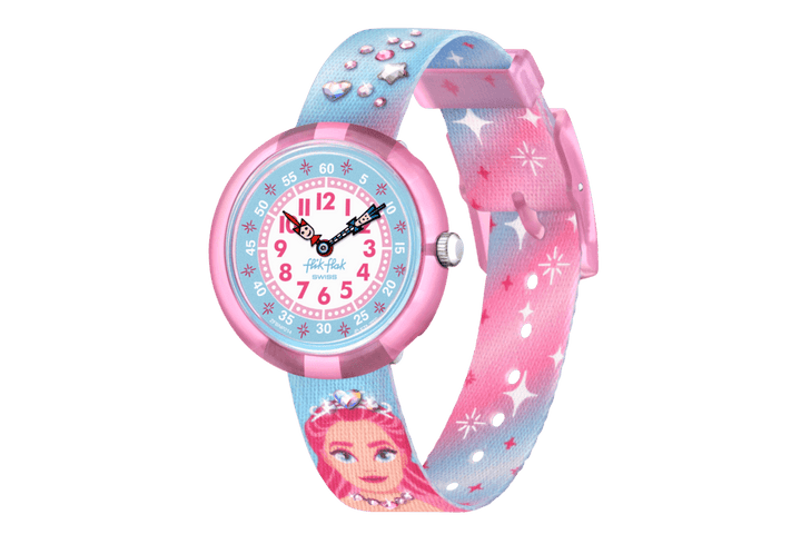 Flik Flak orologio SPARKLE KINGDOM Shine Bright 32mm FBNP214 - Capodagli 1937