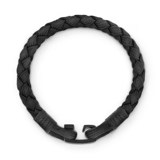 Montblanc Montblanc bracelet with T-clasp black size S 130860 60