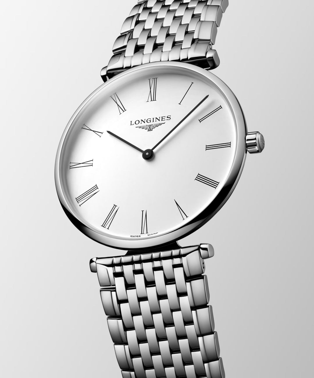 Longines watch La Grande Classique De Longines 38mm white quartz steel L4.866.4.11.6