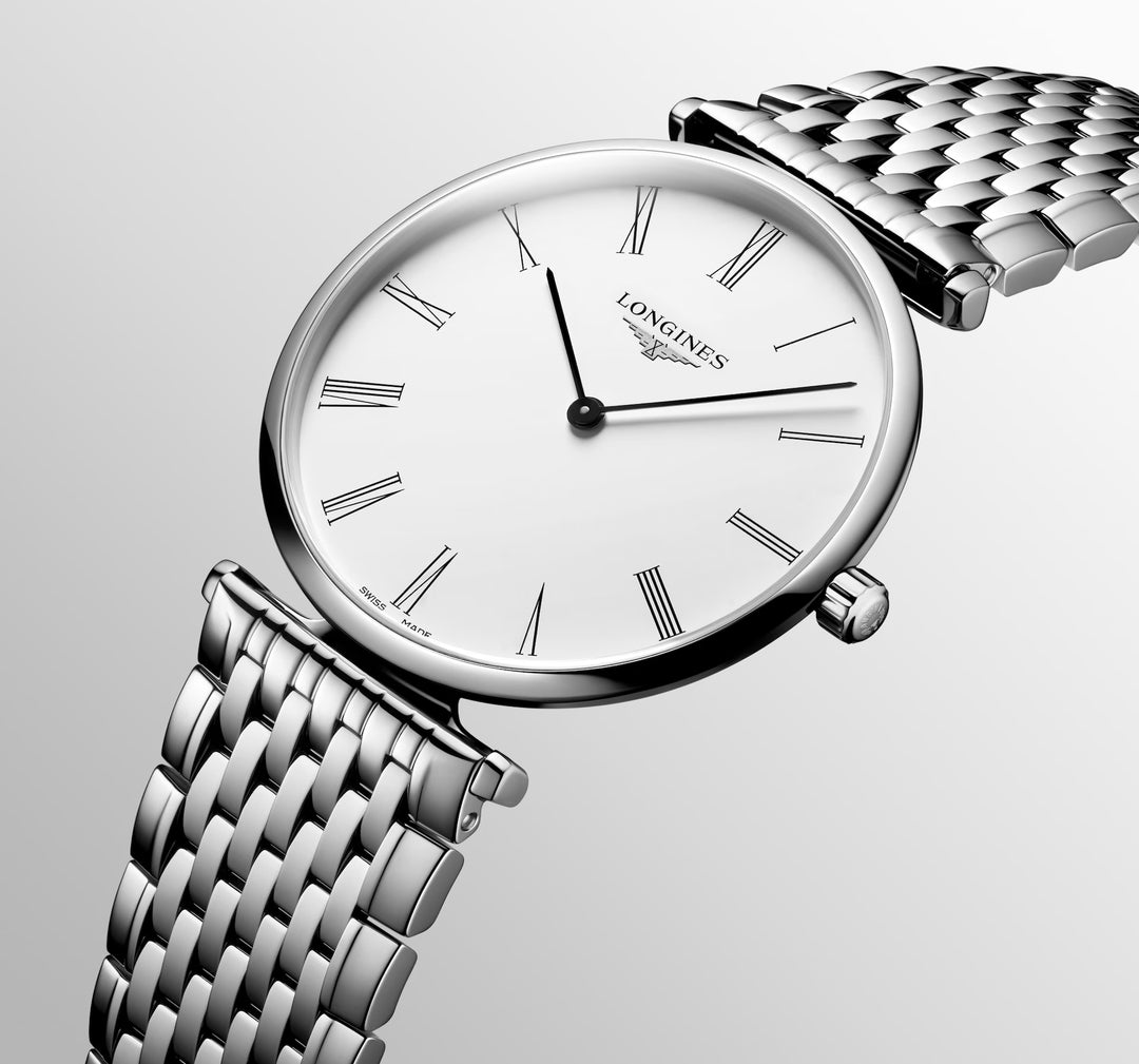 Longines watch La Grande Classique De Longines 38mm white quartz steel L4.866.4.11.6
