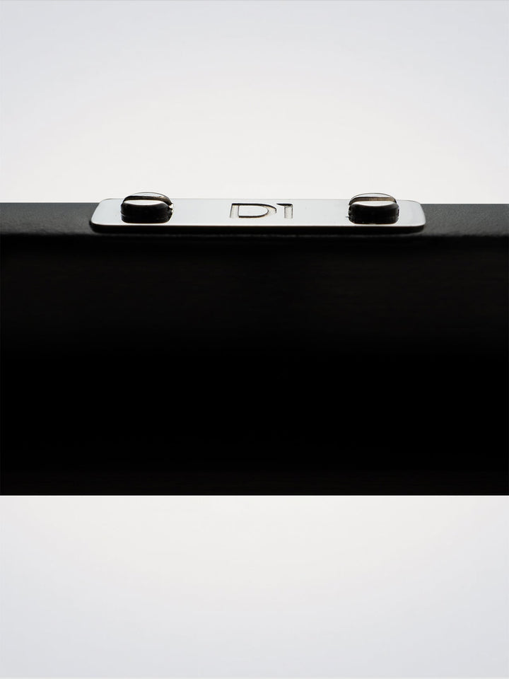 D1 Milano Black and Silver Ballpoint Pen D1-PNSTU006