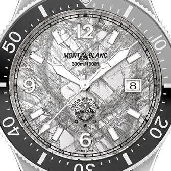 Montblanc orologio 1858 Iced Sea Automatic Date 41mm grigio automatico acciaio 130793 - Capodagli 1937