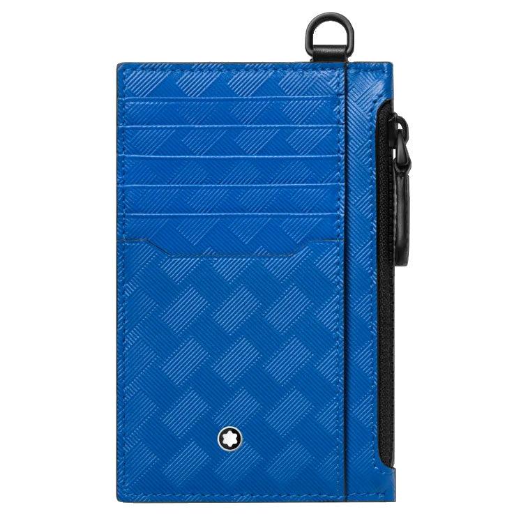 Montblanc porta carte a 8 scomparti tasca con cerniera Extreme 3.0 Atlantic Blue 130240 - Capodagli 1937