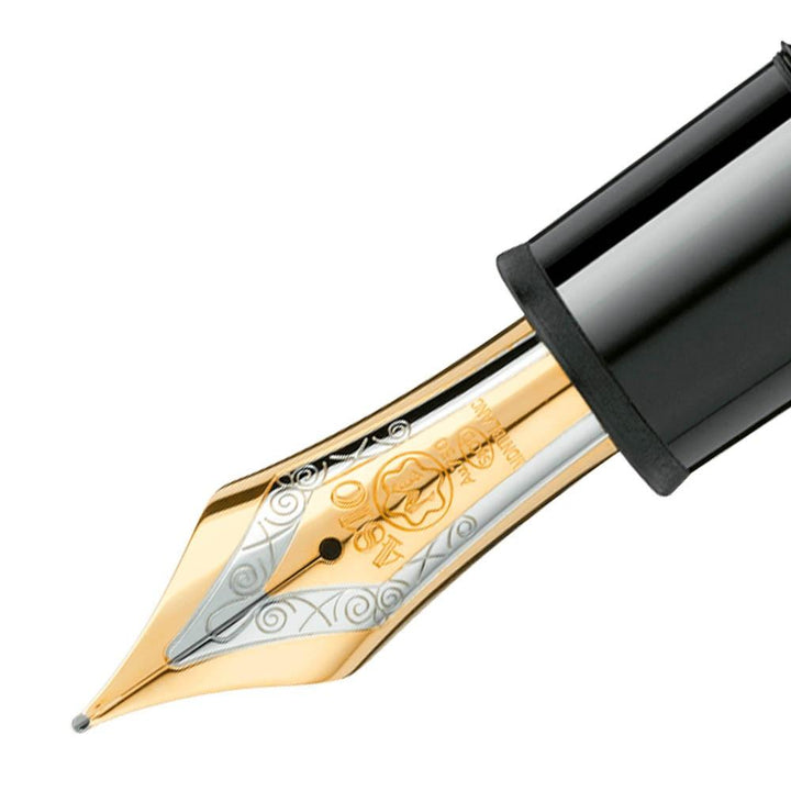 Montblanc stilografica Meisterstück 149 finitura oro punta M 115384 - Gioielleria Capodagli