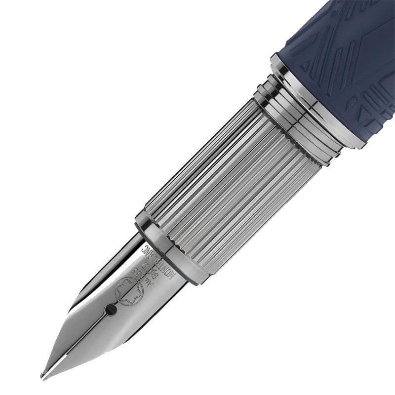 Montblanc stilografica Starwalker Spaceblue Doué punta M 130215 - Capodagli 1937