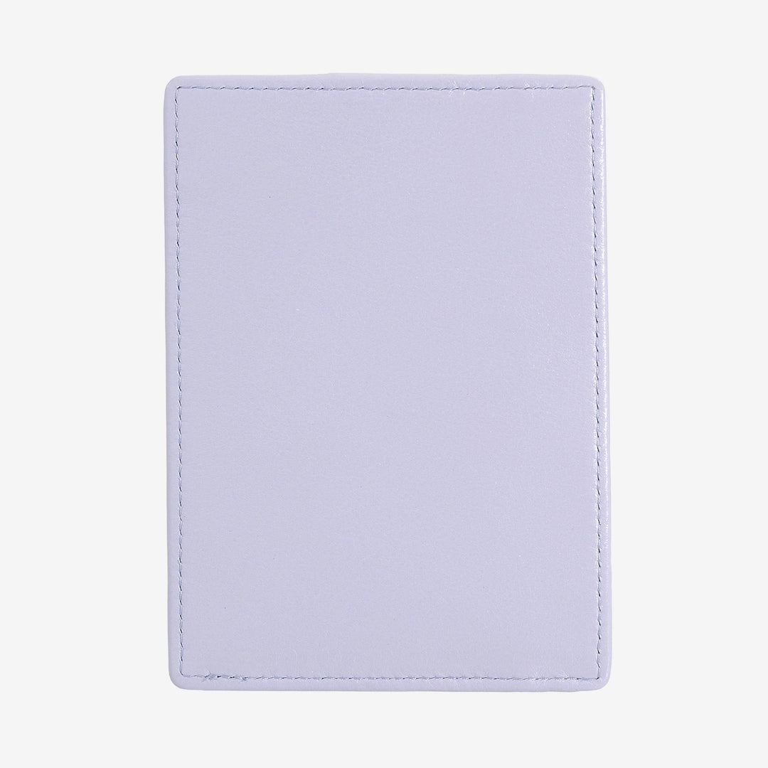 DUDU Slim Multicolored Leather Credit Card Holder for Men and Women with 9 Slots and Security Closure