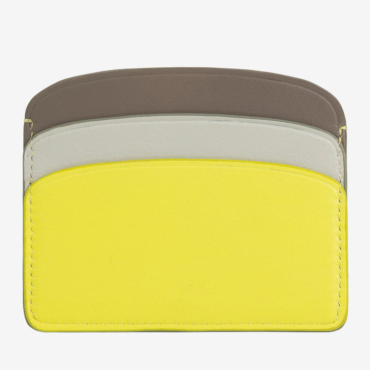 DUDU Thin Credit Card Holder in Soft Leather, Card Holder, Document Holder, Pocket Plate, Slim Design, Colorful