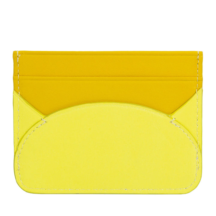 DUDU Slim Credit Card Holder in Soft Leather - Card Holder, Document Holder, Pocket Plate, Slim Design