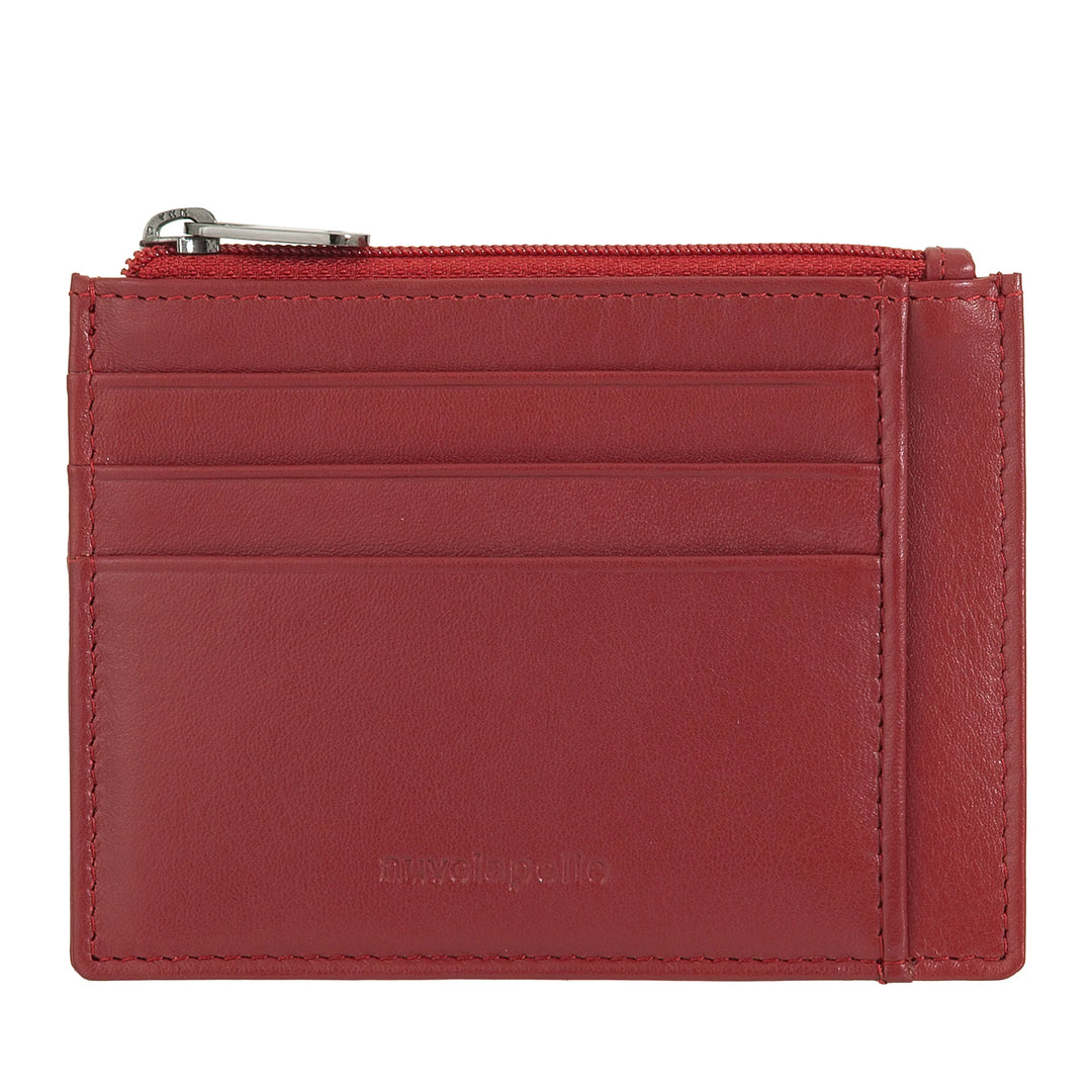 Nuvola Pelle Sleeve Wallet Pocket Credit Card Holder in Leather - Slim Men&