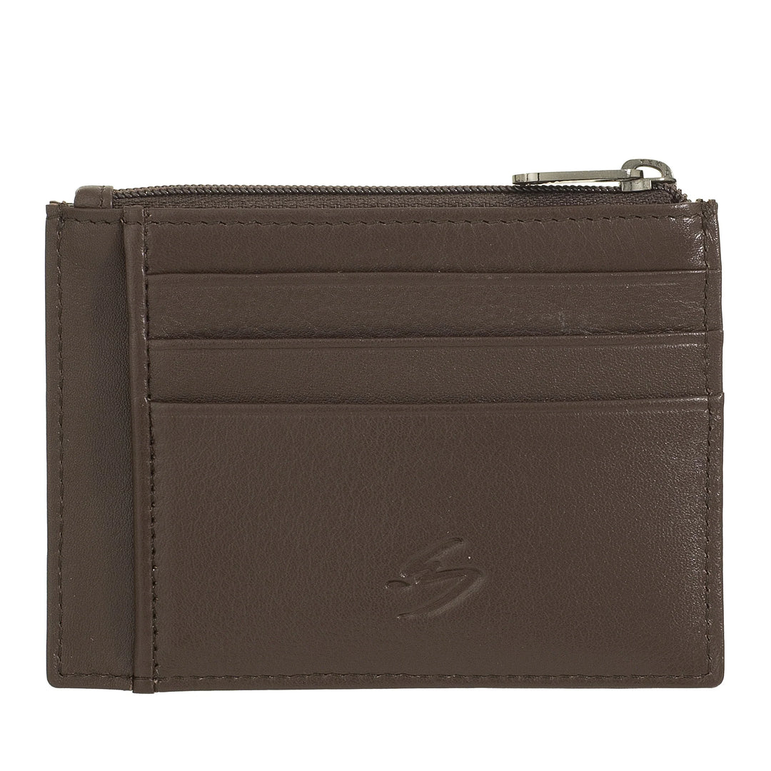Nuvola Pelle Sleeve Wallet Pocket Credit Card Holder in Leather - Slim Men&