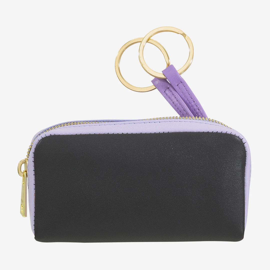 Colorful unisex key ring in genuine calf leather by DUDU
