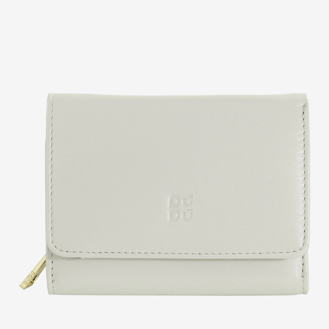 DUDU Colorful multicolored leather small RFID women&