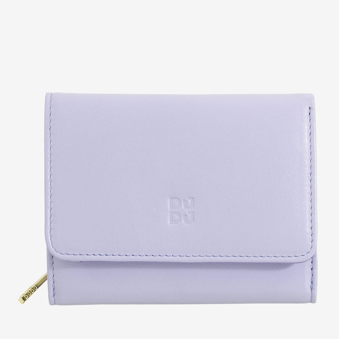 DUDU Colorful multicolored leather small RFID women&