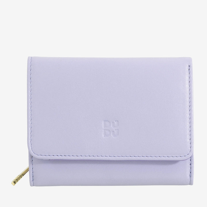 DUDU Colorful multicolored leather small RFID women&