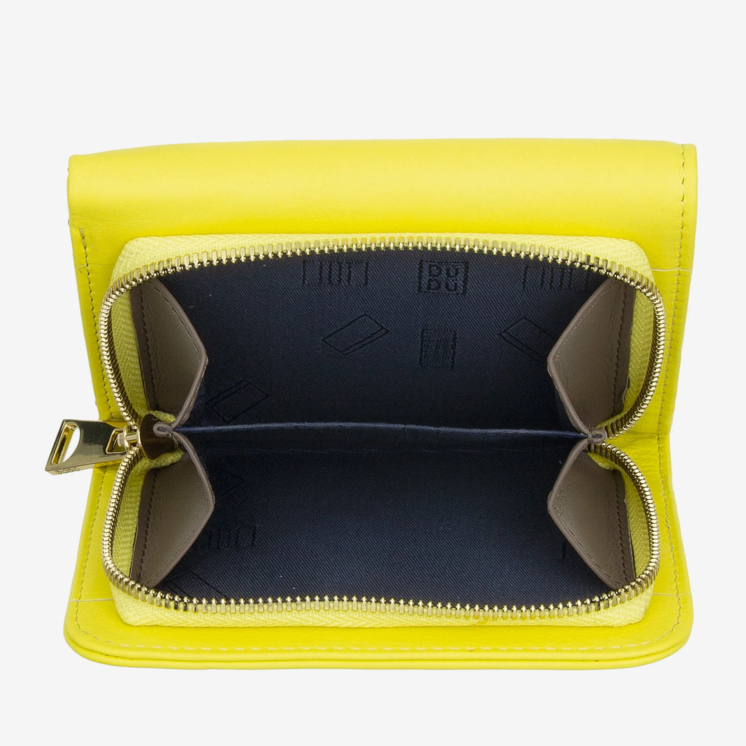 DUDU Colorful multicolored leather small RFID women&