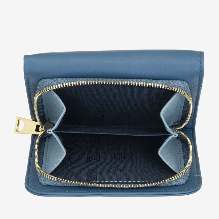 DUDU Colorful multicolored leather small RFID women&