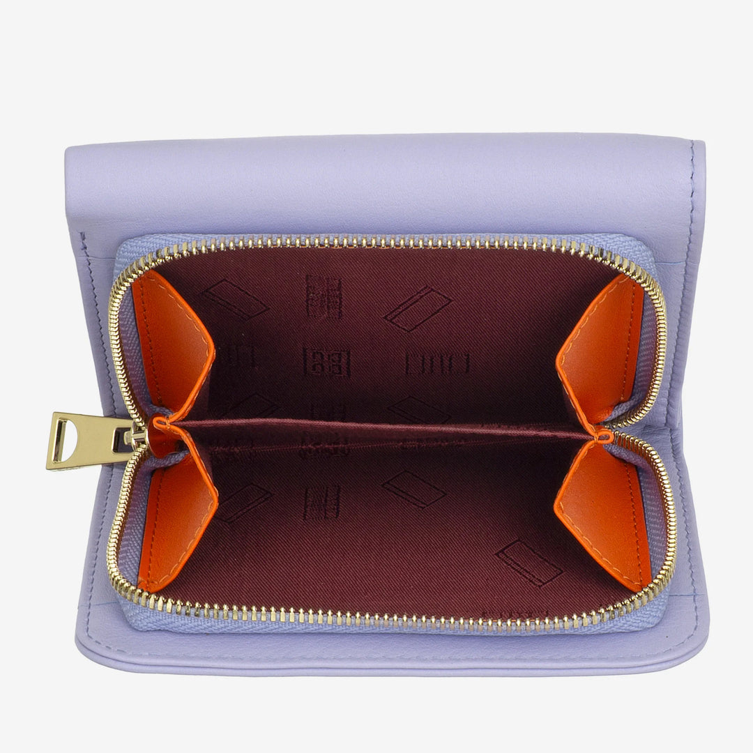 DUDU Colorful multicolored leather small RFID women&