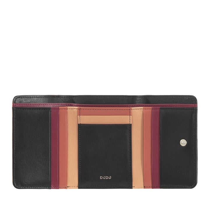 Dudu Women's Women's Women's Rfid In Colorful Multicolor Leather