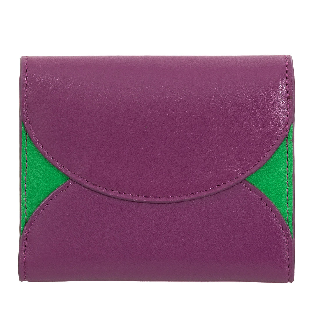 DUDU Small Compact Leather Women&
