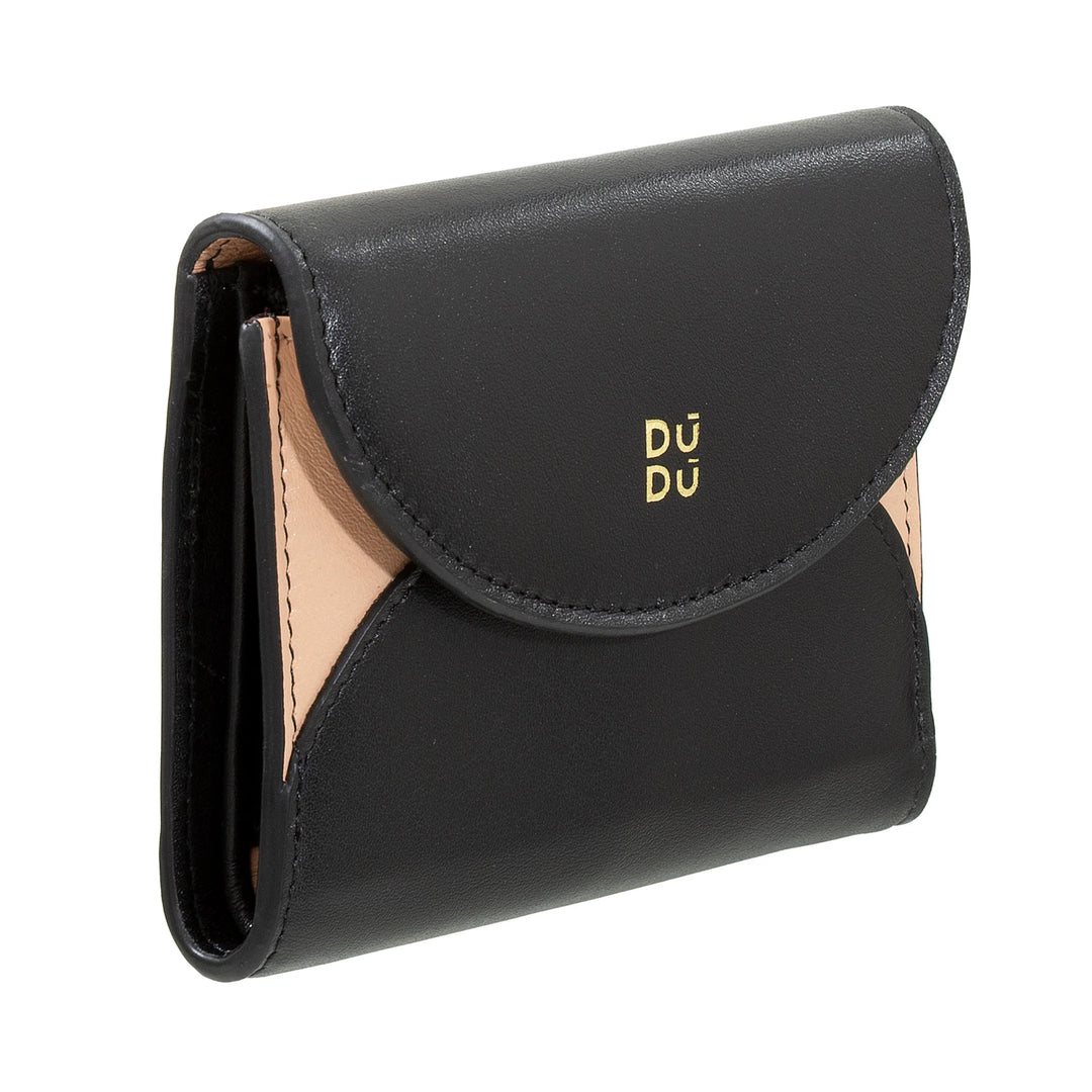 DUDU Small Compact Leather Women&
