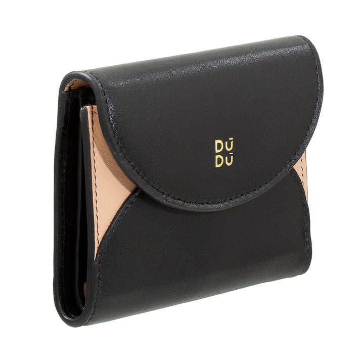 DUDU Small Compact Leather Women&