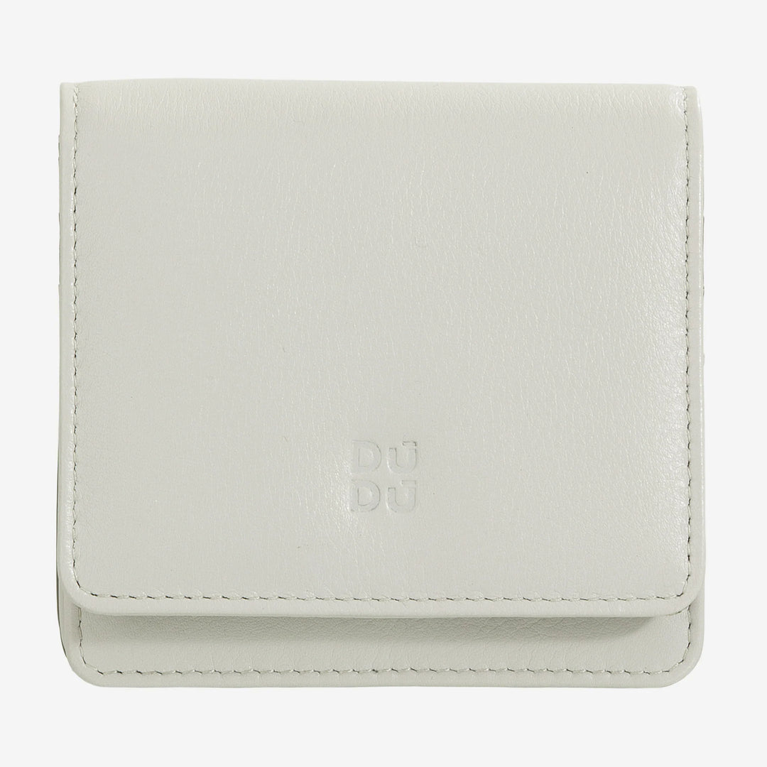 DUDU Small Ultra Compact Colorful RFID Shielded Leather Women&
