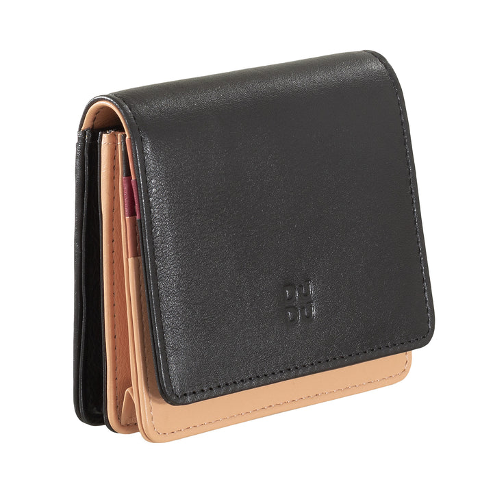 Dudu Women's Women Wallet in Skop Legant Rfid Ultra Compact Colorful Rfid with internal zip and 8 Card Card holders