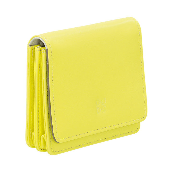 Dudu Women's Women Wallet in Skop Legant Rfid Ultra Compact Colorful Rfid with internal zip and 8 Card Card holders