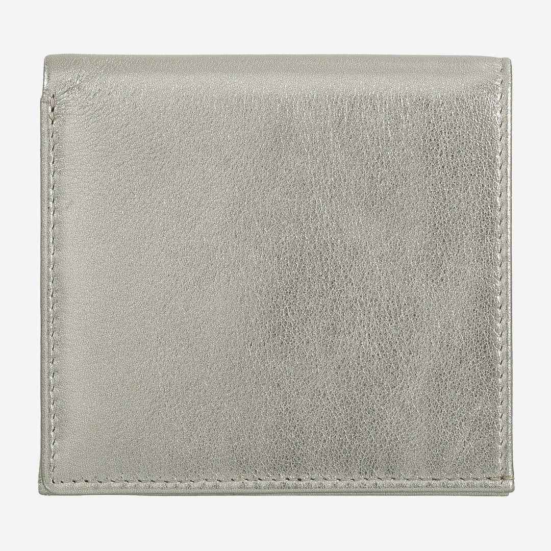 DUDU Multicolored leather RFID wallet for cards and coins