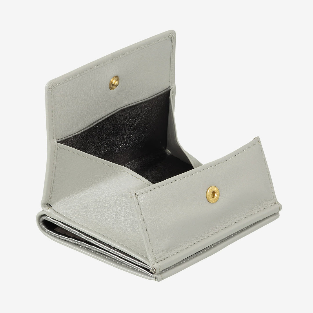 DUDU Multicolored leather RFID wallet for cards and coins