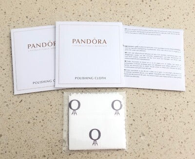 Pandora polishing cloth precious metals polishing cloth 95x95mm