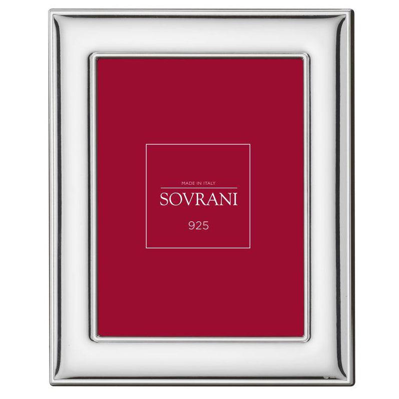 Sovrani cornice argento 925 foto 18x24cm 6485L - Capodagli 1937