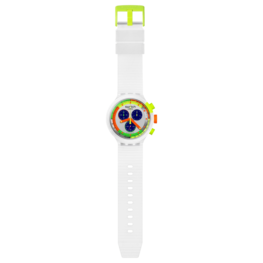 Swatch orologio NEON JELLY Originals Big Bold 47mm SB02K100 - Capodagli 1937