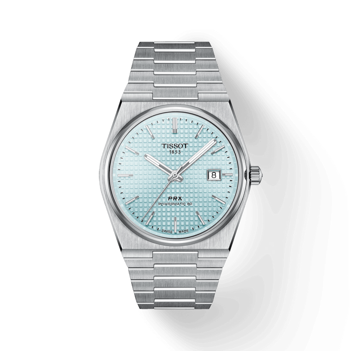 Tissot orologio PRX Powermatic 80 40mm azzurro automatico acciaio T137.407.11.351.00 - Capodagli 1937