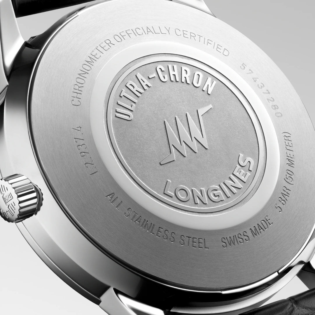 Longines watch Ultra-Chron Classic 40mm silver automatic steel L2.937.4.72.2