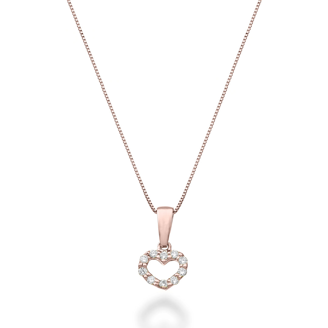 Nihama cl 18k ct.0.08 rose gold ND5169O3BR008