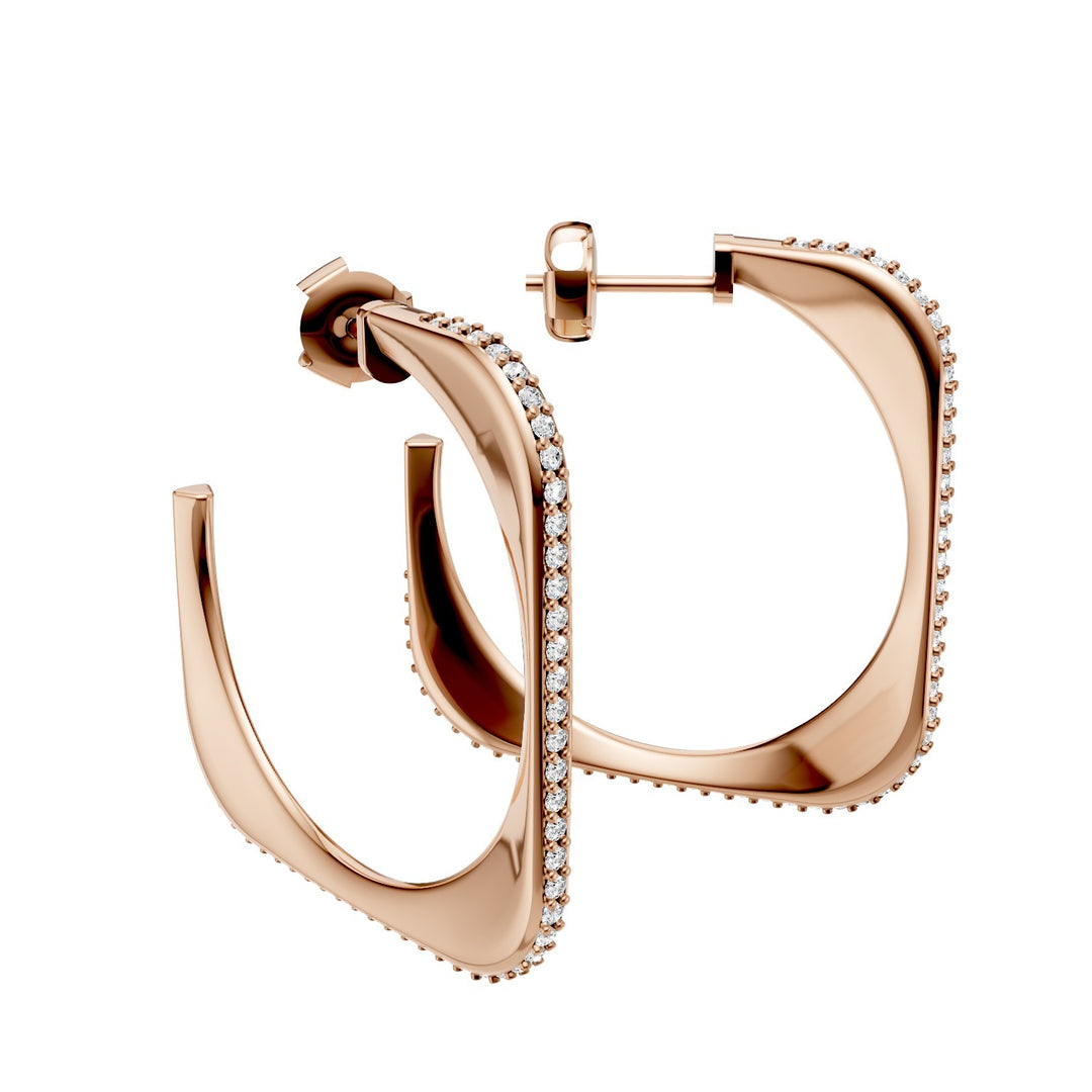 Golay medium cubika eternity earrings ct. 0.55 OCUBETDI3-20015110053