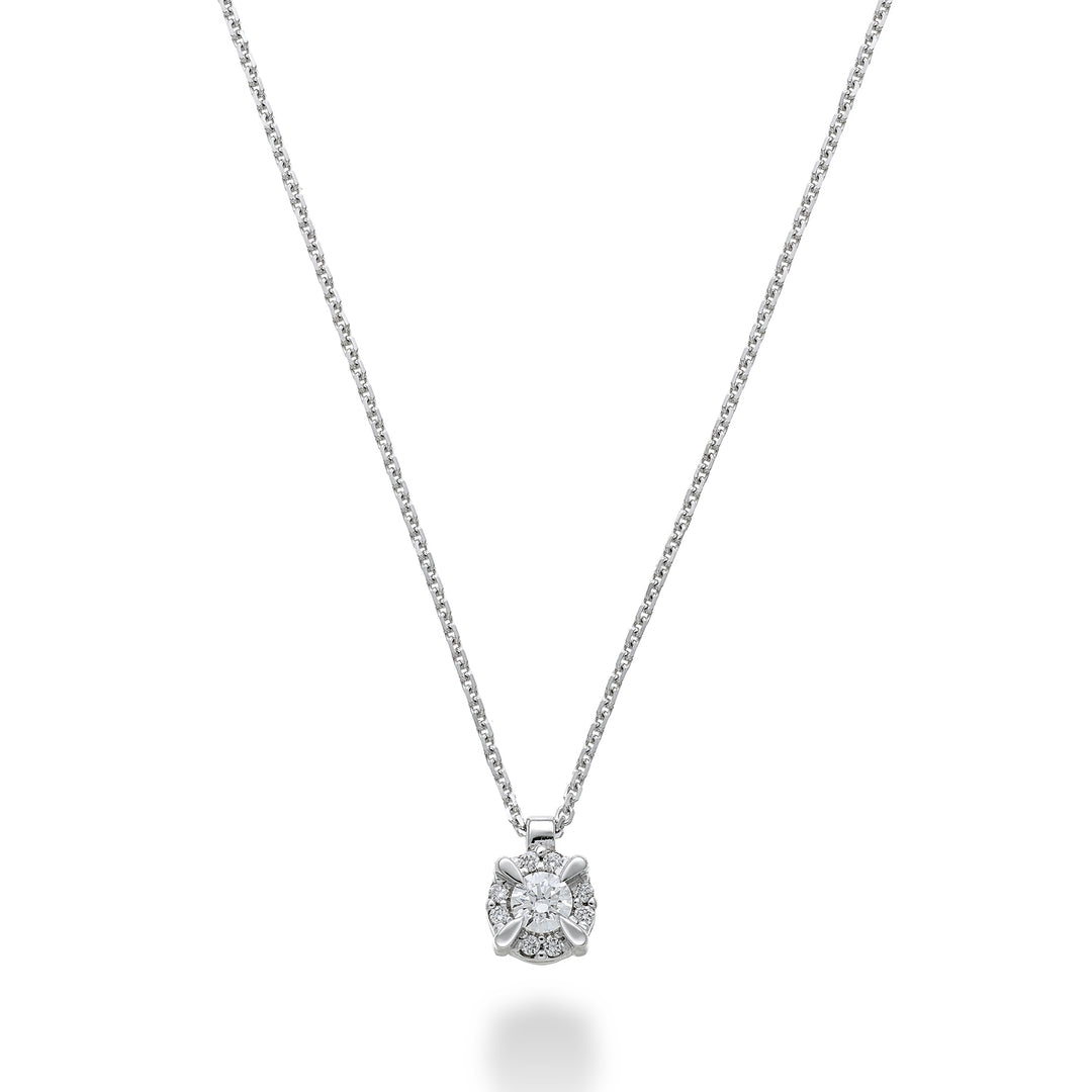 World Diamond Group necklace p.luce diamonds among the brands, cen. 0.08ct GPLC421DI08-24128110055