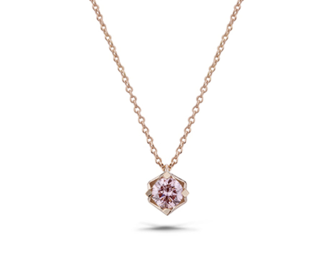 X-Diamond cl 9kt lab g.d. fancy pink ct.0.20 gr. 1.40 LXD02CL001R3RS020