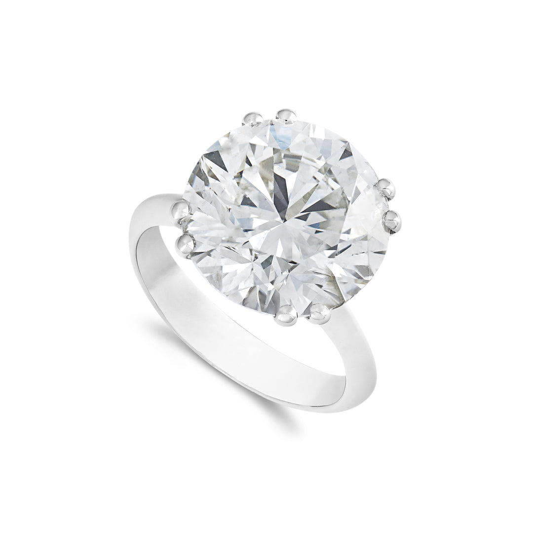 Golay double prong solitaire ring AGI120-25050110100
